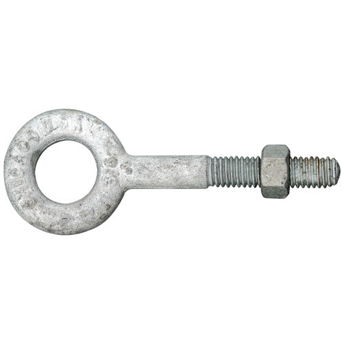 Eye Bolt with Nut  3/8" x 2-1/2" Long (Pack of 100) HT40386