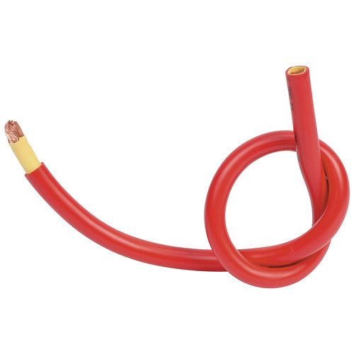 Flexible Battery Cable 1 AWG Red 50' (Pack of 1) HT16757