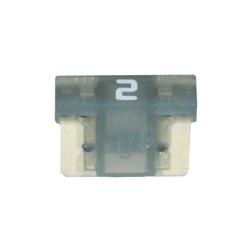 Low-Profile MINI Fuse 2A Gray (Pack of 5) HT17705
