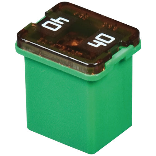 Low-Profile JCASE® Fuses 40A Green J-Case Fuse Low Profile (Pack of 1) HT17763
