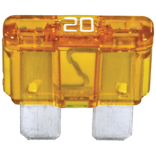 ATO/ATC Fuse 20A Yellow (Pack of 25) HT17836