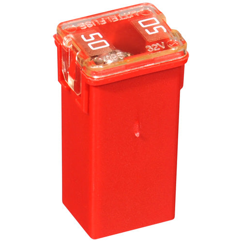 JCASE High Amp Fuse 50A Red (Pack of 5) HT17863