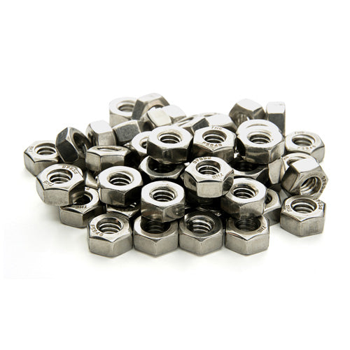 Hex Nuts Grade 316 Stainless Steel 1/4-20" (Pack of 50) HT23217