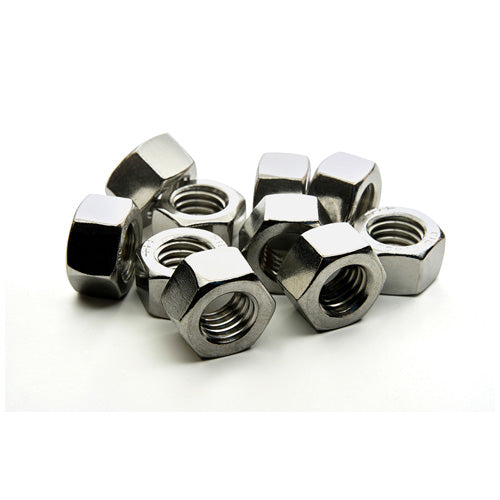 Hex Nuts, Grade 316, Stainless Steel, 1/2-13" (Pack of 10) HT23221