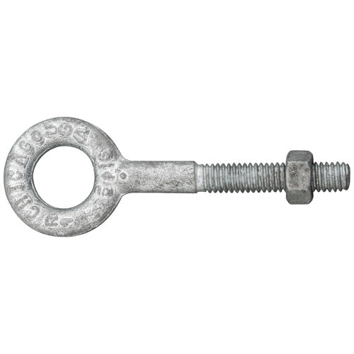 Eye Bolt with Nut  5/16" x 2-1/4" Long (Pack of 10) HT40384