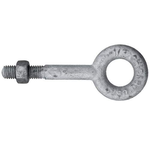 Eye Bolt with Nut  1/2" x 3-1/4" Long (Pack of 5) HT40389