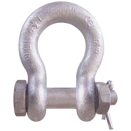 CM® Bolt, Nut and Cotter Anchor Shackle, 5/16", 2,000 lb WLL (Pack of 2) HT40542