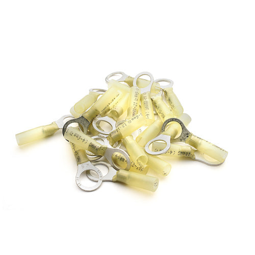 Ring Tongue Terminal 12-10 AWG Yellow (Pack of 25) SP139486