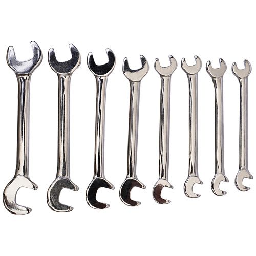 SAE Mini Double Open End Wrench Set (Pack of 1) ZN502009